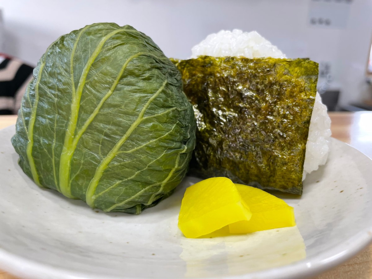 島根県安来市広瀬町にあるごはん屋ミキティのおにぎり