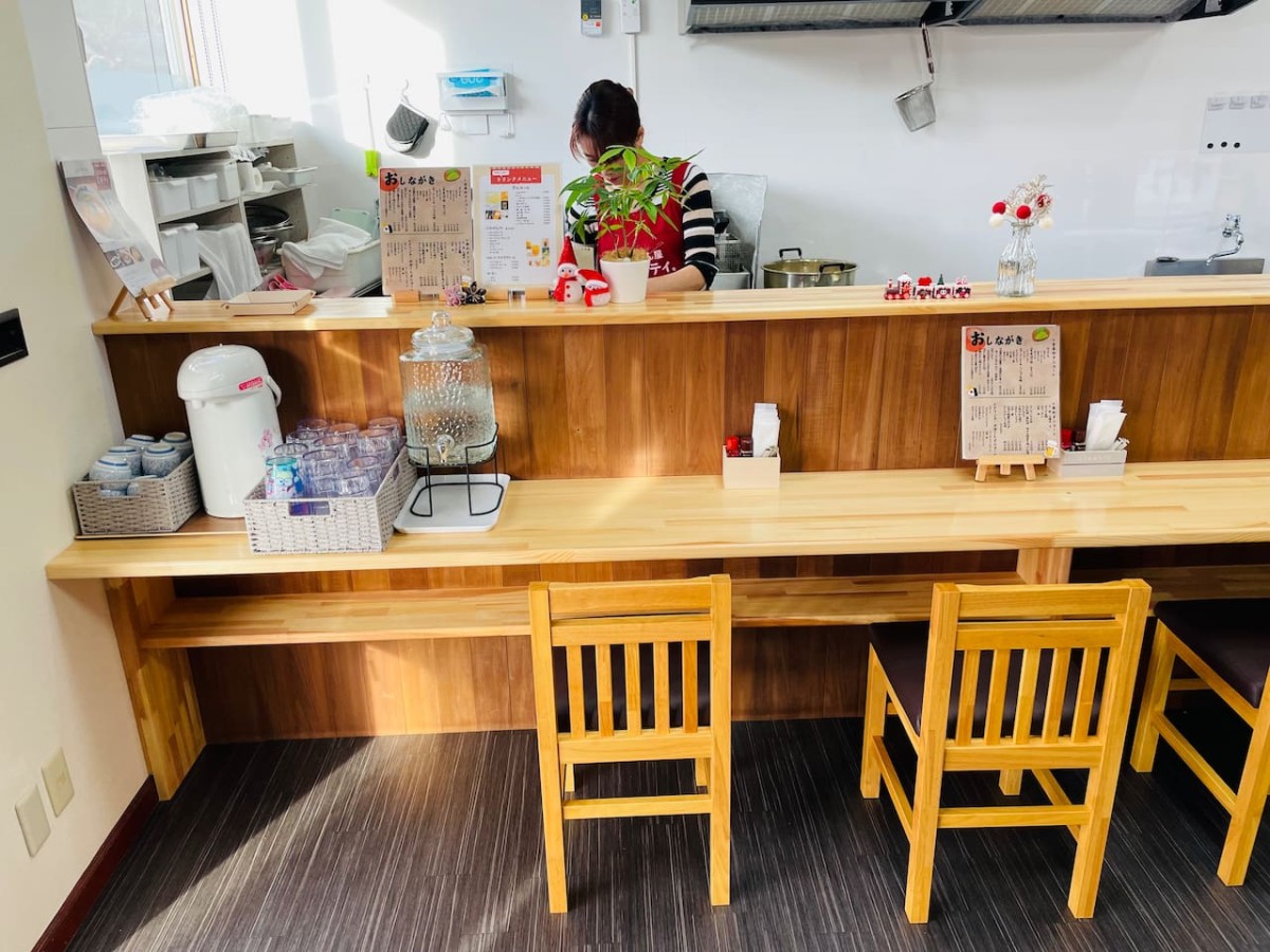 島根県安来市広瀬町にある、ごはん屋ミキティの店内