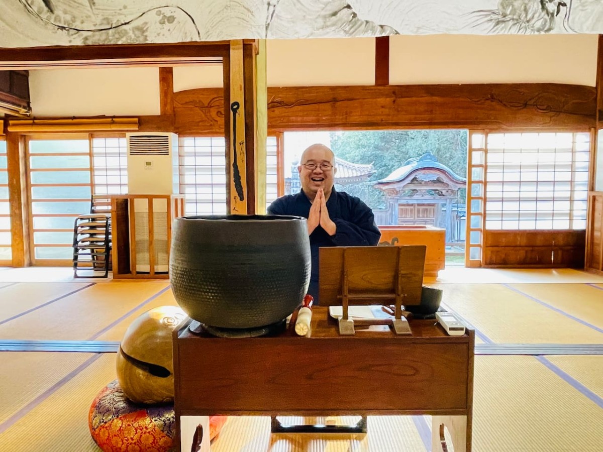 島根県安来市にある雲樹寺の住職、醍醐さん