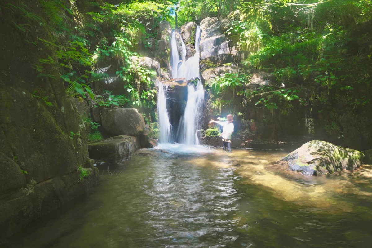 鳥取県日野郡日南町にある聖滝