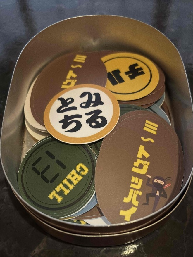 島根県出雲市今市町にある『富屋整体』のオリジナルステッカー