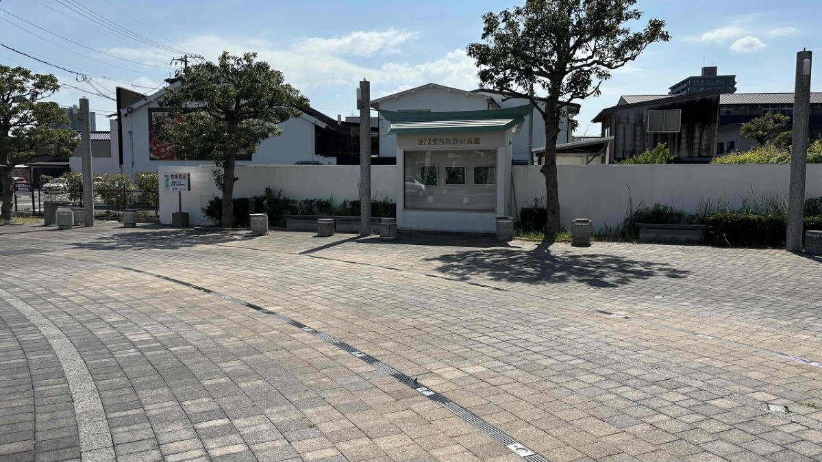 島根県出雲市にある『サンロードなかまち噴水広場』