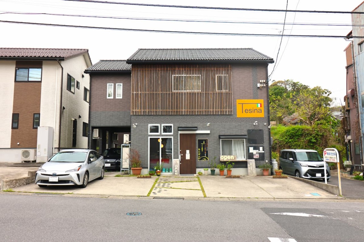 島根県松江市にある『Tesina』の外観