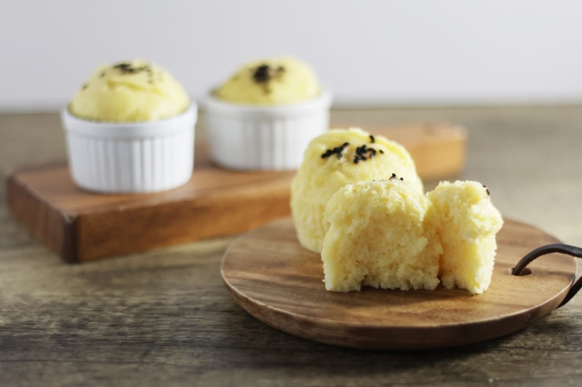 島根県出雲市『コクヨー』の商品「【冷凍】島根県産さつまいもペースト」を使った蒸しパン